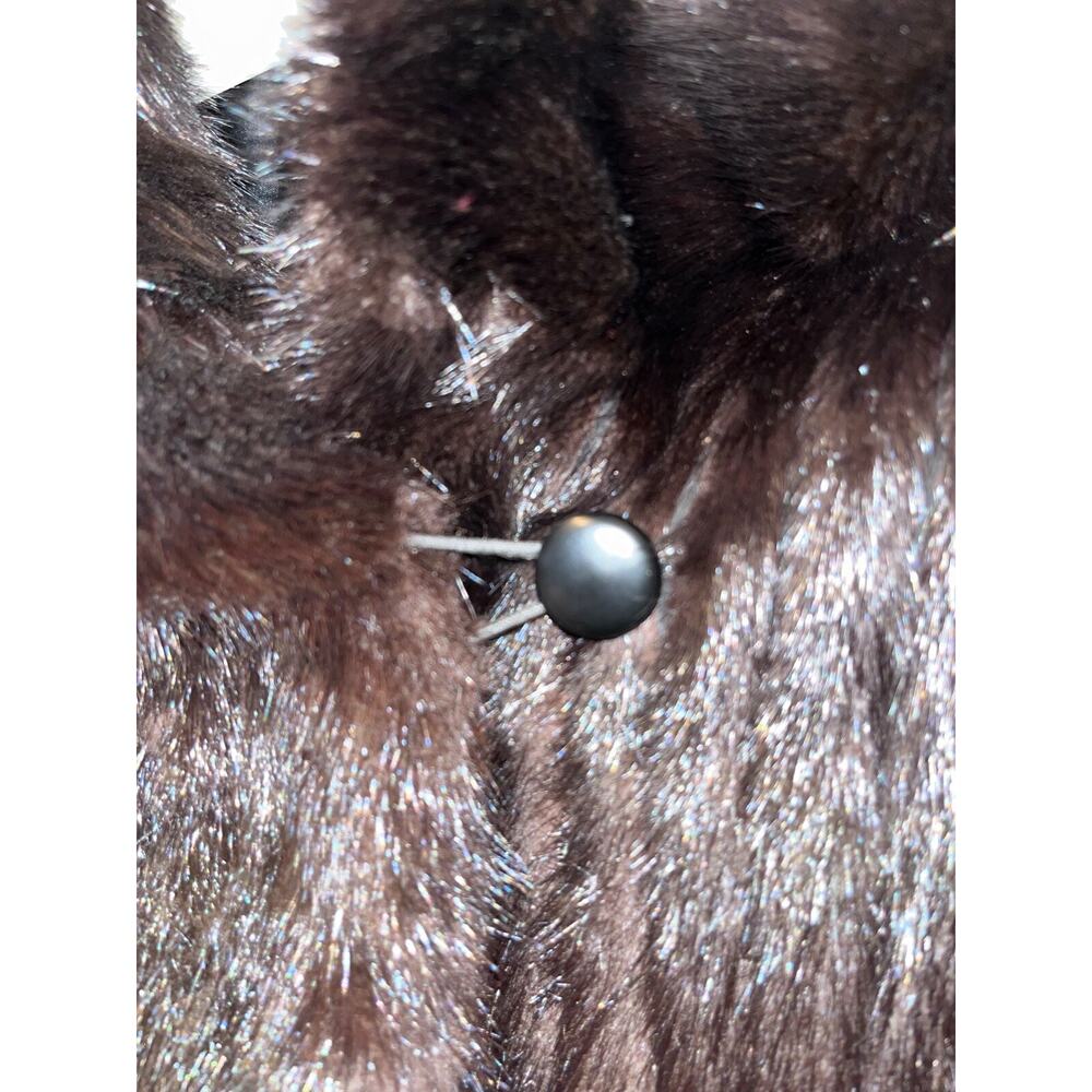 Ranch Mink Fur Coat Severyn Furs Short Jacket Womens Sz 10 PRISTINE Stored VTG - Picture 7 of 9